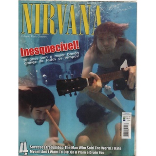 Revista Poster Nirvana 4 Sucessos Traduzidos 55 X 83