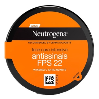 Creme Facial Neutrogena Face Care Intensive Antissinais FPS22 com 100g (3)