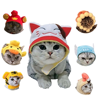 Creative Variety of Pet Headgear Cute Accessories Pet Headgear Cat Headwear Hat Material Is Soft and Does Not Hurt Pets Handmade (1)