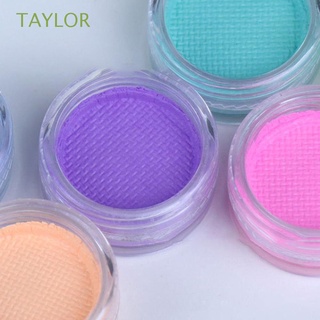 TAYLOR Glow night Washable Beauty Tool Water-soluble Palette Body Paint Fluorescent Eyeliner Eyeline Chalk/Multicolor