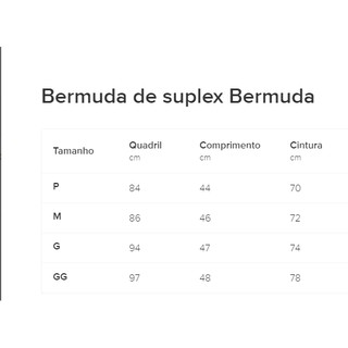 Bermuda Feminina em Suplex Cintura alta Grossa (2)
