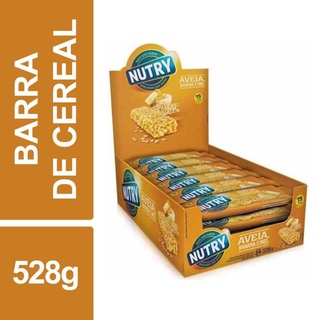 Barra Cereal Aveia Banana Mel C/ 24un 22g Nutry 528g Caixa