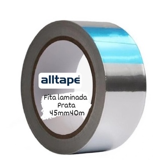 Fita Cromada Alltape Original Espelhada Aluminizada Tuning - 45mmx40m