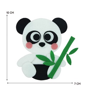 Recorte de Feltro Panda Mimo