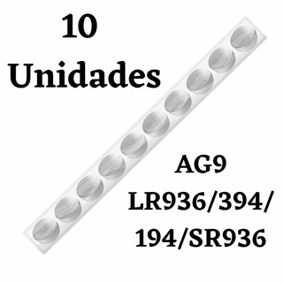 Bateria 10UN Modelo AG9/LR936/394/194/ SR936