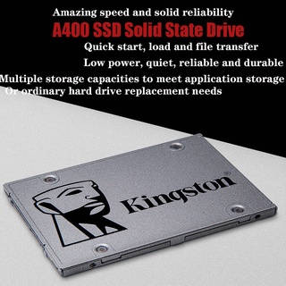 【Cartão de memória】Kingston A400 Ssd Sata Internal Solid State Drive Built-in 2.5-inch 120gb 240gb 480gb 960gb. Read Speed Upto 500mb / S (9)