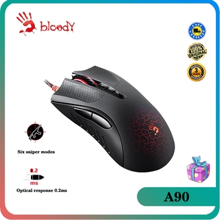 Mouse Usb A4Tech Bloody A90 Infravermelho-Micro Para Jogos / Mouse Usb