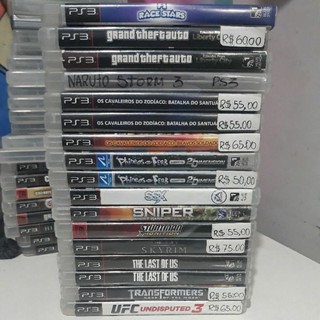 jogos em midia física originais para PlayStation 3 ( PS3 ).