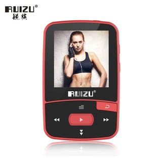 Ruizu X50 Mini Reprodutor De Música Mp3 Player Bluetooth 8gb Com Suporte Para Cartão Tf