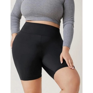Shorts Feminino Plus size Academia liso Promoçao moda Fitnes (1)