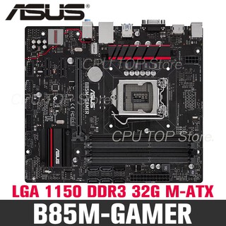 ⚡️ Placa-Mãe De Mesa Asus B85 b85m Soquete LGA 1150 i7 i5 DDR3 32G SATA3 USB3.0 M ATX Usado 8bMR