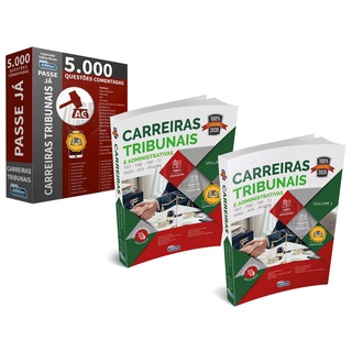 Livros & Apostilas CARREIRAS TRIBUNAIS - CONCURSOS PUBLICOS - ALFACON