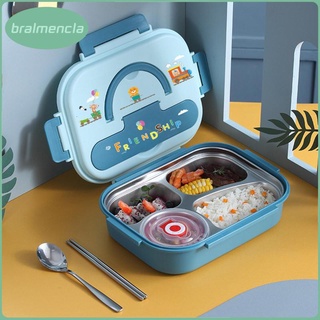 [BRALMENCLA] Cute Lunch Box BPA-Free with Handle Microwaveable Bento Box for Picnic Kids Adults (1)