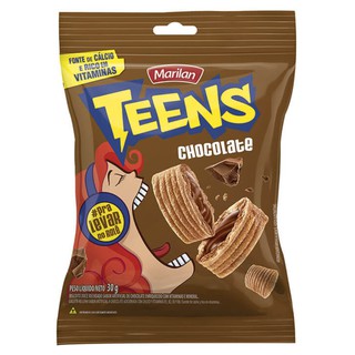 Biscoito Recheado Marilan Teens - Chocolate - 30g