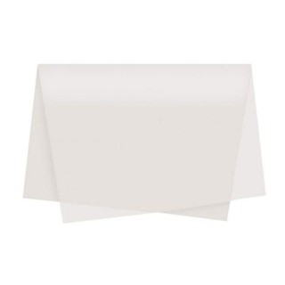 Papel de Folha Seda 28x60 cm Pacote C/100 Unidades - Cor Branca (1)