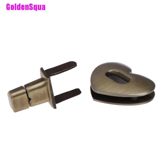 Goldensqua Bolsa De Mão De Metal Com Fecho Em Formato De Coração Diy (8)
