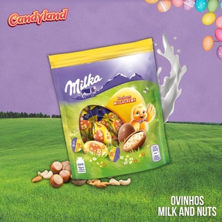 CHOCOLATE MILKA BOMBOM EASTER MILK AND NUTS 86g (1)