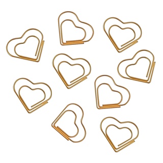 Clips Coração Dourado 20 Unidades (Ouro Gold) - TILIBRA (2)