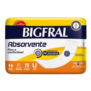Absorvente Bigfral Bigmaxi c/20 Unidades