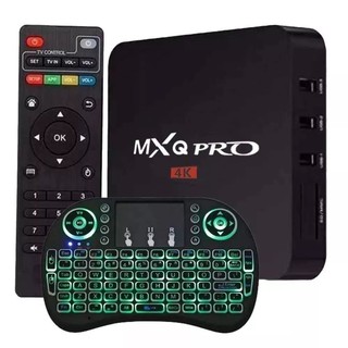 Tv Box Mxq pro 8gb Wifi 5ghz Android + Mini Teclado LED. Kit Completo de streaming!!