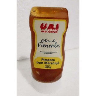 Geleia de Pimenta com Maracujá Uai (nova embalagem)