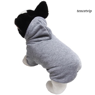 [Vip]Fashion Solid Color Warm Puppy Dog Hoodies Sweater Coat Sweatshirt Pet Clothes (9)