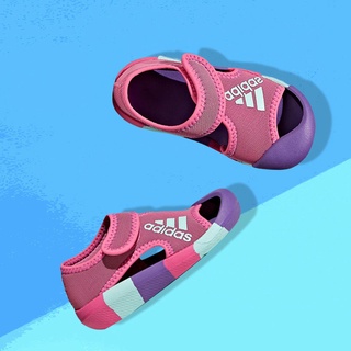 Sapato Adidas Infantil Com Sola Flexível Antiderrapante De Velcro Para Praia/Verão D97198