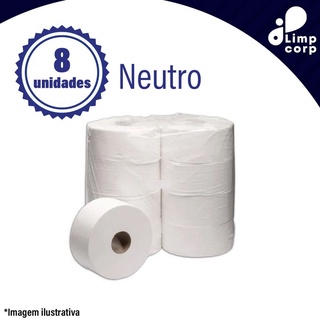 Papel higiênico - 8x300 - neutro (1)
