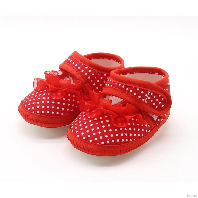 BOBORA Sapatos Calçados Verão Bebê Menina Pano De Sola Macia Da Criança Arco Flor Primeira Walker (7)