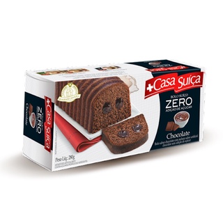Bolo Suiço Chocolate Zero Açúcar 280g – Casa Suiça
