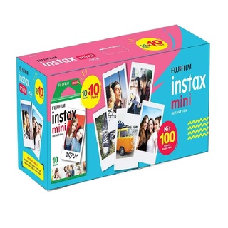 Filme Instax Mini 100 Fotos Caixa Lacrada Fujifilm Brasil com nota fiscal Filme Instax para mini 7 mini 8 mini 9 mini 11 e impressora instax