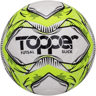 Bola Futsal Futebol de Salão Topper Slick Amarela Original com Nota Fiscal e Garantia