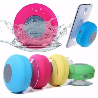 Caixa De Som Bluetooth Á Prova D'água Com Ventosa Para Banho Piscina