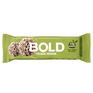 Bold Bar Cocada Vegana - Snake Barrinha de Proteina - Bold Bar-Todos os Sabores