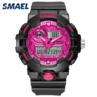 Smael2020 NEW Women's and Men's Watches Sport Watch Clock Couple Digital Wrist Watch 8023 Waterproof LED Clock Gift