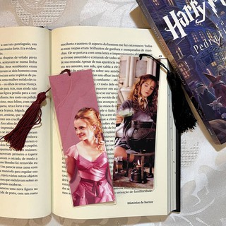 Marcador de Página Harry Potter Personagens com ou sem Tassel (2)