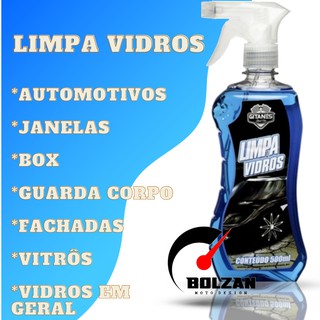 LIMPA VIDROS 500ml GITANES Com Borrifador Spray, PARA-BRISAS DE CARROS ,CASA , VIDROS em Geral (2)