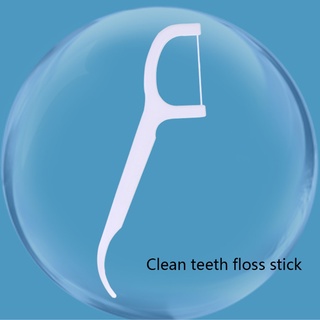 50 / 100pçs Fio Dental / Escova De Dentes Interdental Para Limpeza Dos Dentes (7)
