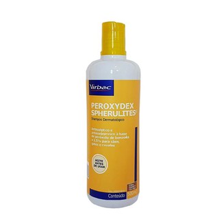 Shampoo Dermatológico Virbac Peroxydex Spherulites para Cães e Gatos - 500 mL