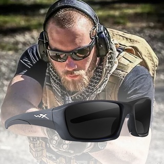 Óculos de sol tático polarizado Wiley-x masculino Airsoft para caça e tiro Óculos de proteção UV400 Exército militar do deserto