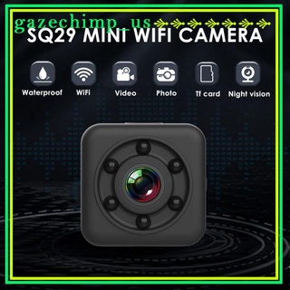 Mini Câmera Esportiva Sq29 1080p Wifi À Prova D 'Água Visão Noturna