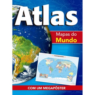 Livro - Atlas - Mapas do mundo - Ciranda Cultural