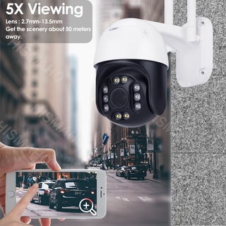 LLSEE v380 pro Outdoor ptz Wifi Câmera Ip Câmera De Vigilância De Segurança Cctv Câmera 3mp Cor Óptica Zoom Night Vision (2)