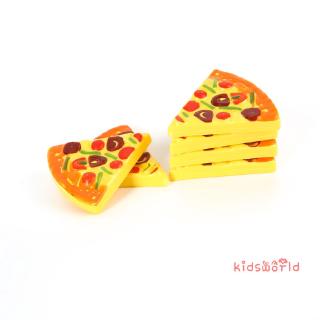 -6 Pçs Brinquedo Criativo de Pizza / Comida de Faz de Conta / Presente para Festa (7)