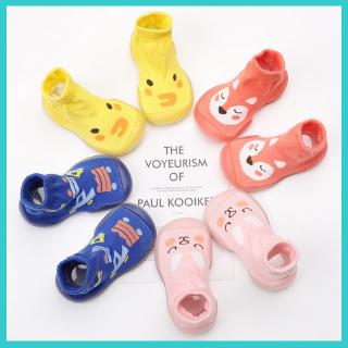 Sapato Infantil Antiderrapante Com Sola Flexível E Desenho Para Bebês (1)