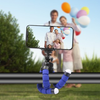 Tripé Adaptador Para Gopro Mini Suporte Flexível Selfie Vara Câmera Do Telefone Polvo Stander (4)