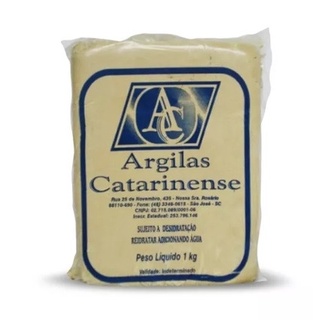 Argila Catarinense Pacote C/1Kg