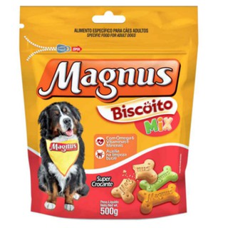 Petiscos Biscoito Magnus para Cães - 500g Pet