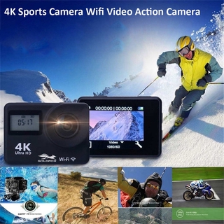 Ultra HD 4K WiFi Action Camera 12MP 170D 30m Go Waterproof Pro Sport DV Camera Bike Helmet Video Camera With Remote (3)