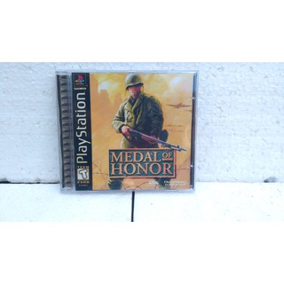 PS1-Medal of honor-CD preto